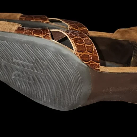 Lauren Ralph Lauren Pointy Pumps, Brown, NWOB, Size 12B - Picture 5 of 8